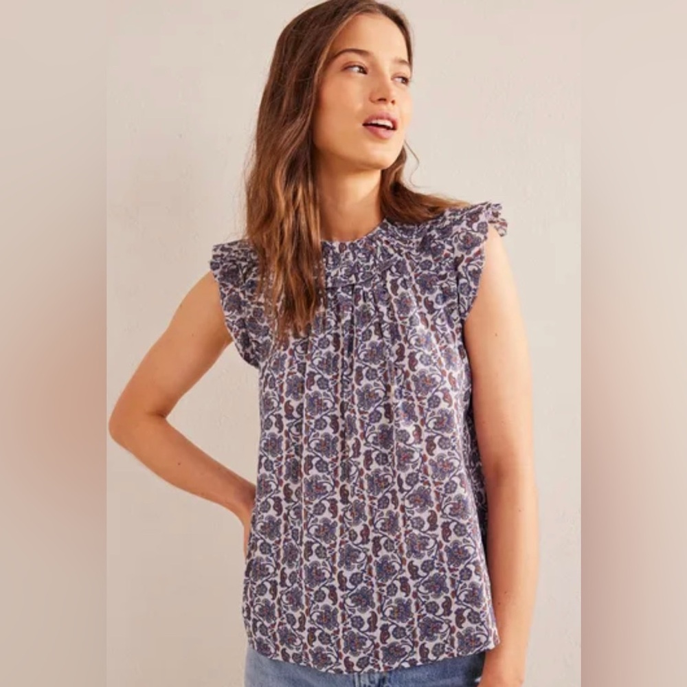 NWT Paisley Sleeveless Top from Boden